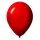 Ballons in der Farbe Rot