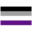 Asexuell Flagge 