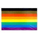 Philadelphia-Flagge/Regenbogen Fahne Inklusion 90*150cm