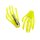 Skeletthand-Haarspange in Neon-Gelb 75mm