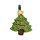 Mini Weihnachtsbaum Anh&auml;nger gr&uuml;n lackiert K.Kugeln