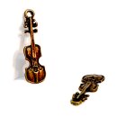 Mini Geige Anh&auml;nger unlackiert
