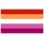 Lesbian Flagge neu Sonne/ Sunset 90*150cm