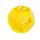 12-Seitige W&uuml;rfel Transparent-Gelb Zahlen 1-12
