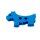 10 Hunde Holz-Kn&ouml;pfe Blau 26mm 2Loch Terrier