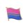 Bisexuell-Flagge LGBT Gay Pride Bi-Pin