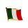 Italien-Flaggen Pin / Anstecker