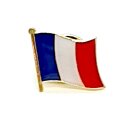 Frankreich-Flaggen Pin / Anstecker