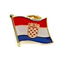 Kroatien-Flaggen Pin / Anstecker