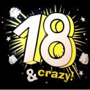 Ballons 18 &amp; Crazy zum 18. Geburtstag