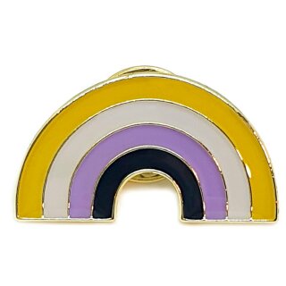 NEU rainbow CSD pride gay lesbian schwul Regenbogen Schleife Anstecker Pin