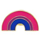 Regenbogen-Pins in Bi Farben LGBT