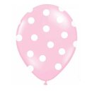 6*Ballon-Sets New Baby M&auml;dchen Rosa Elefant+ Punkte