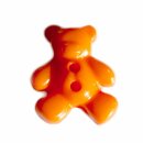 Teddy-B&auml;r Kn&ouml;pfe Orange 16*20mm