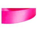 Satinband 1m Pink 25mm Stoffband Doppelseitig