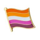 Lesbischel-Flagge Neu Sonne LGBT Pride-Pin