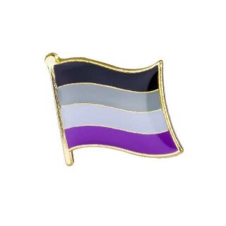 LGBT-Flaggen A-Sexuell Pins Anstecker Pride Brosche