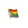 LGBT-Flaggen Regenbogen-Trans* Pins Anstecker Pride