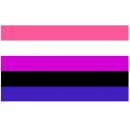 PRIDE-Hand-Flaggen Genderfluid ohne Stiel  21x14cm