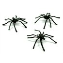 Kunst-Spinnen in Schwarz 4,8cm * 4,5cm f&uuml;r...