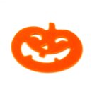 Halloween Konfetti orange K&uuml;rbisse + wei&szlig;e...