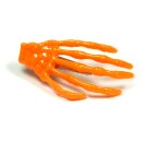 Skeletthand-Haarspange in Alt-Orange 55mm